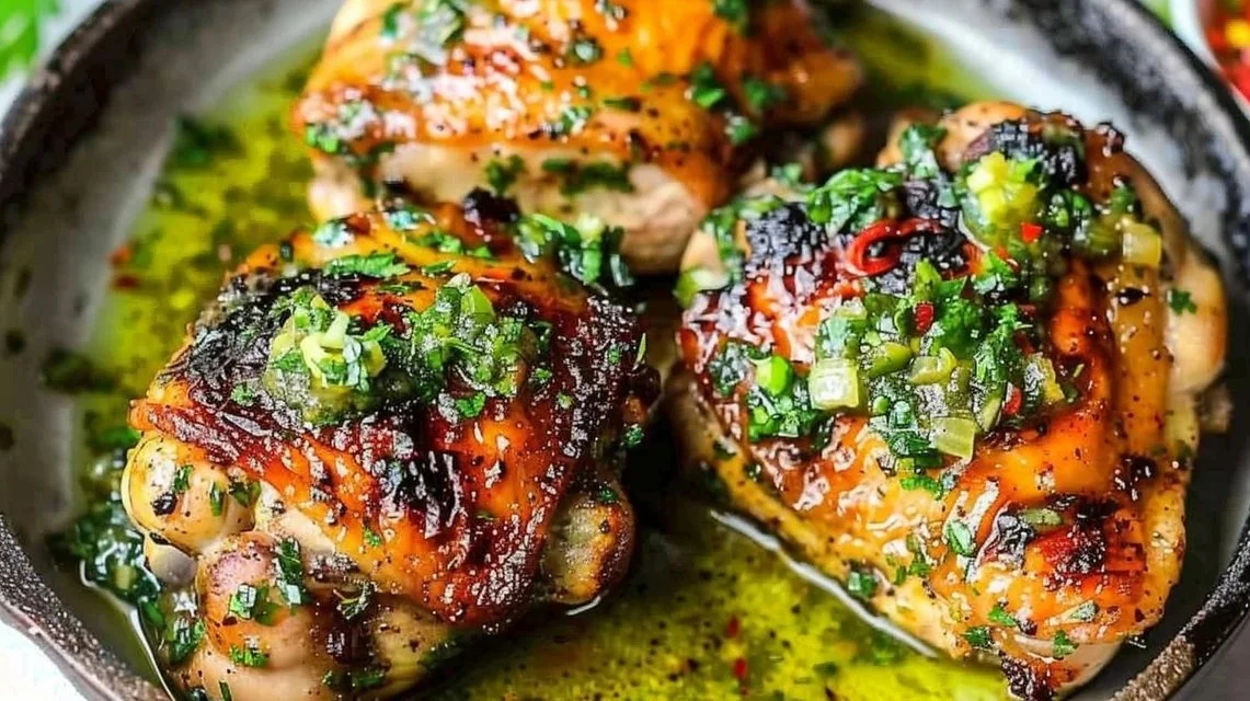 Chimichurri Chicken Thighs