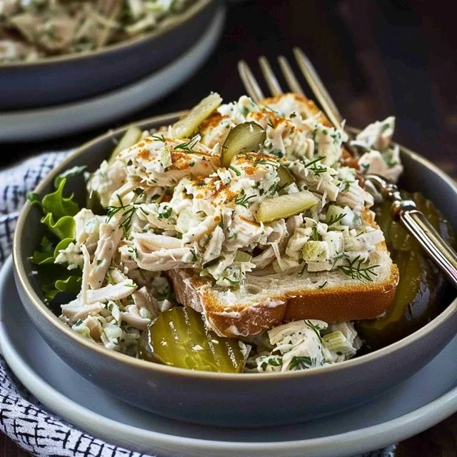 Dill Pickle Chicken Salad