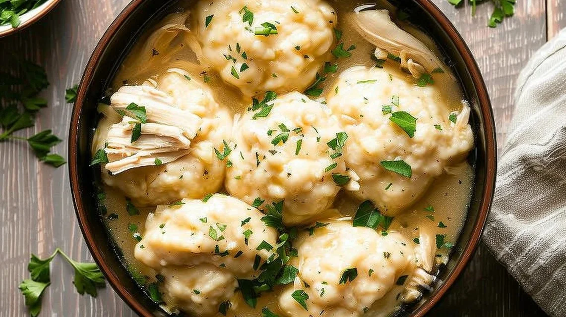 Slow Cooker Chicken and Dumplings