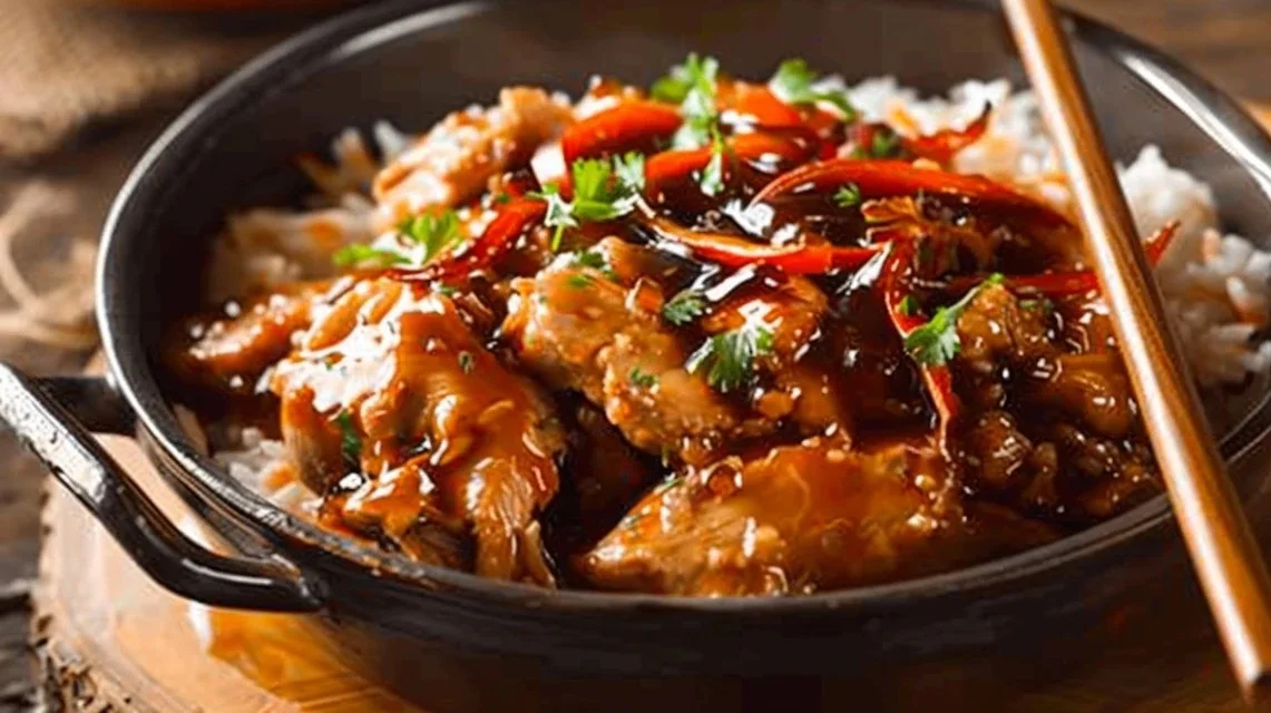 Crockpot Honey Garlic Chicken