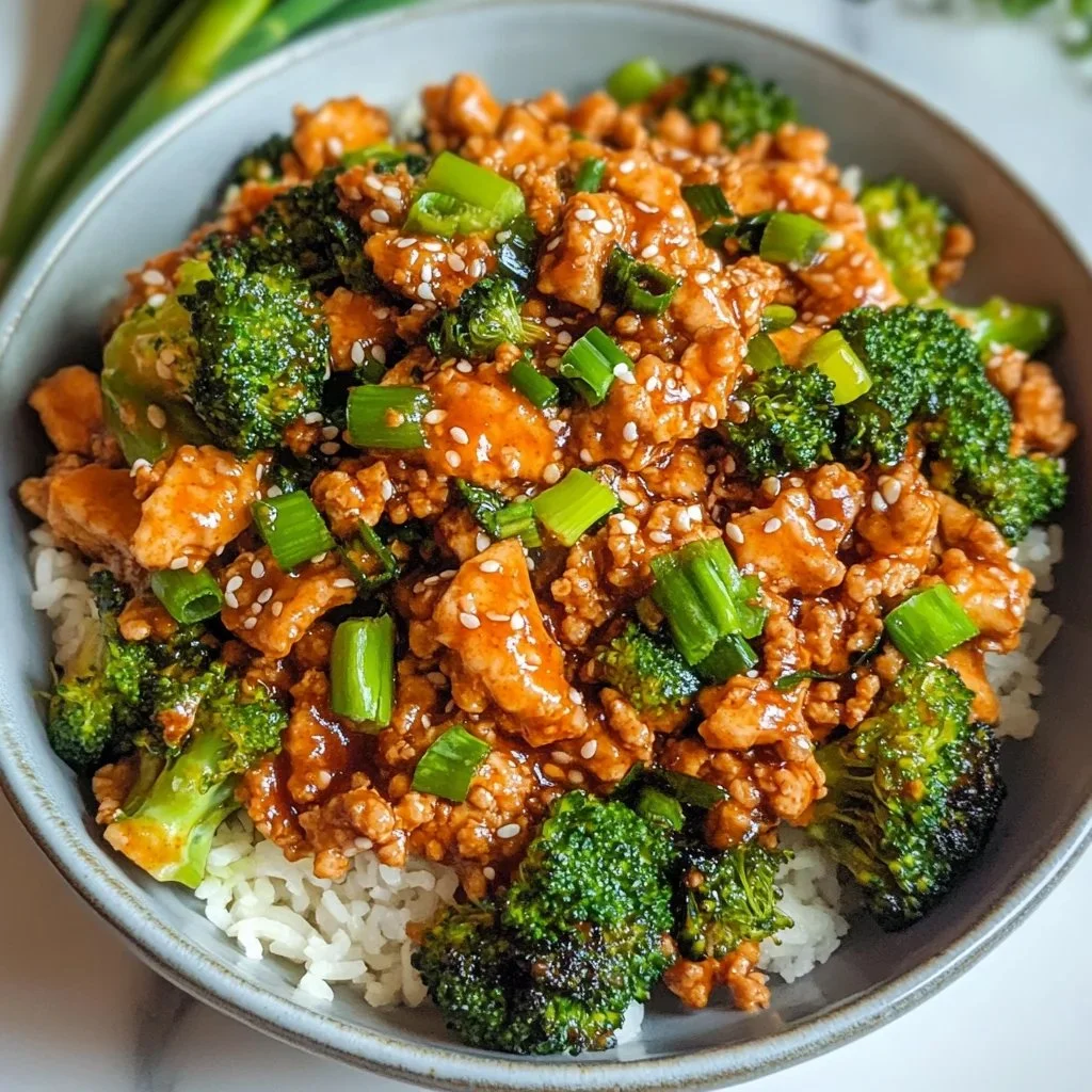 Firecracker Ground Chicken