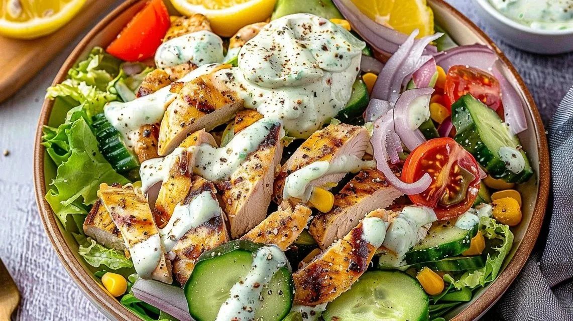 Healthy Ranch Chicken Salad
