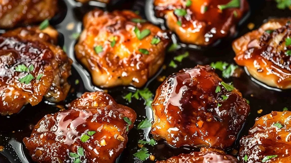 Honey Garlic Boneless Chicken Thighs