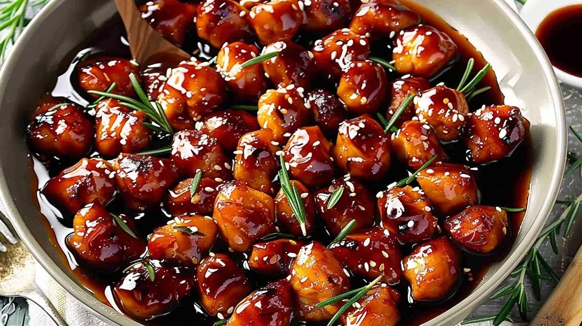 Honey Garlic Chicken Bites
