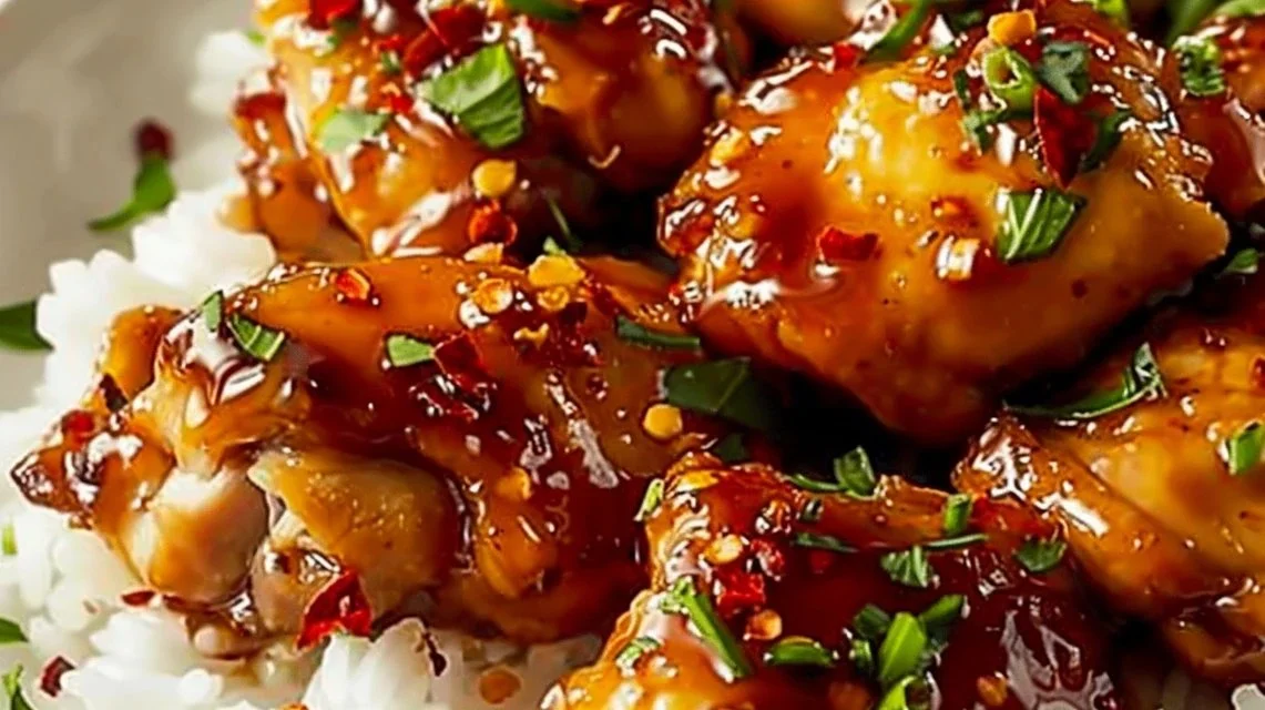 Honey Garlic Chicken Thighs Recipe