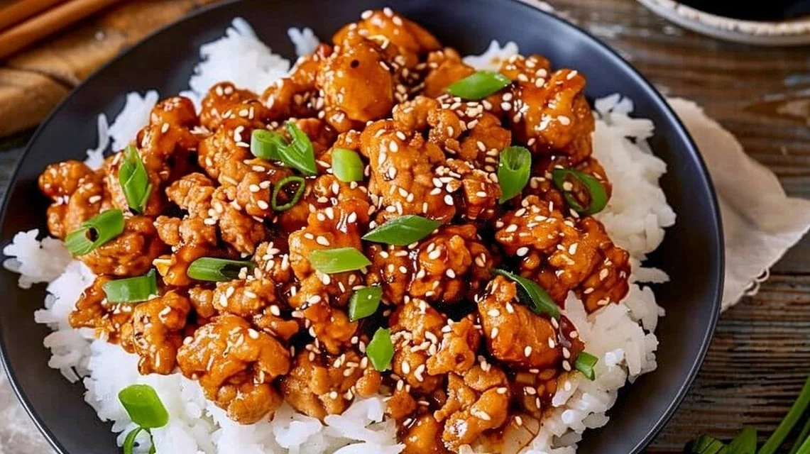 Sesame Ground Chicken
