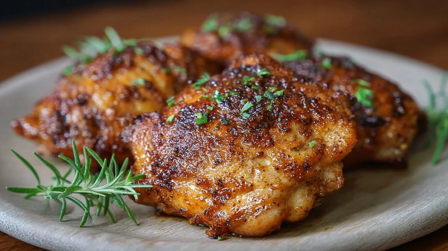 30 min Baked Chicken Thighs