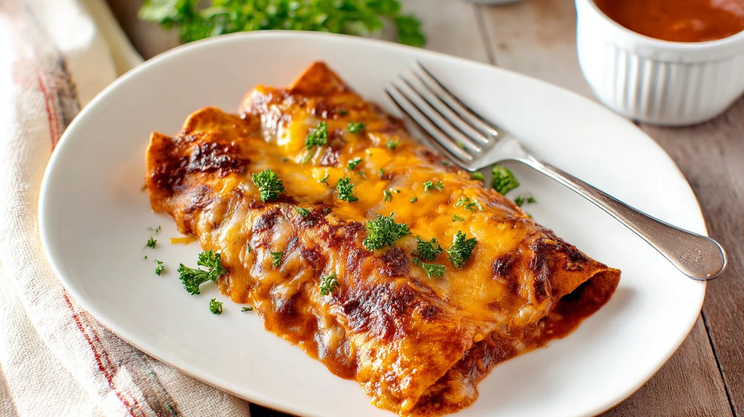 Easy Chicken Enchiladas