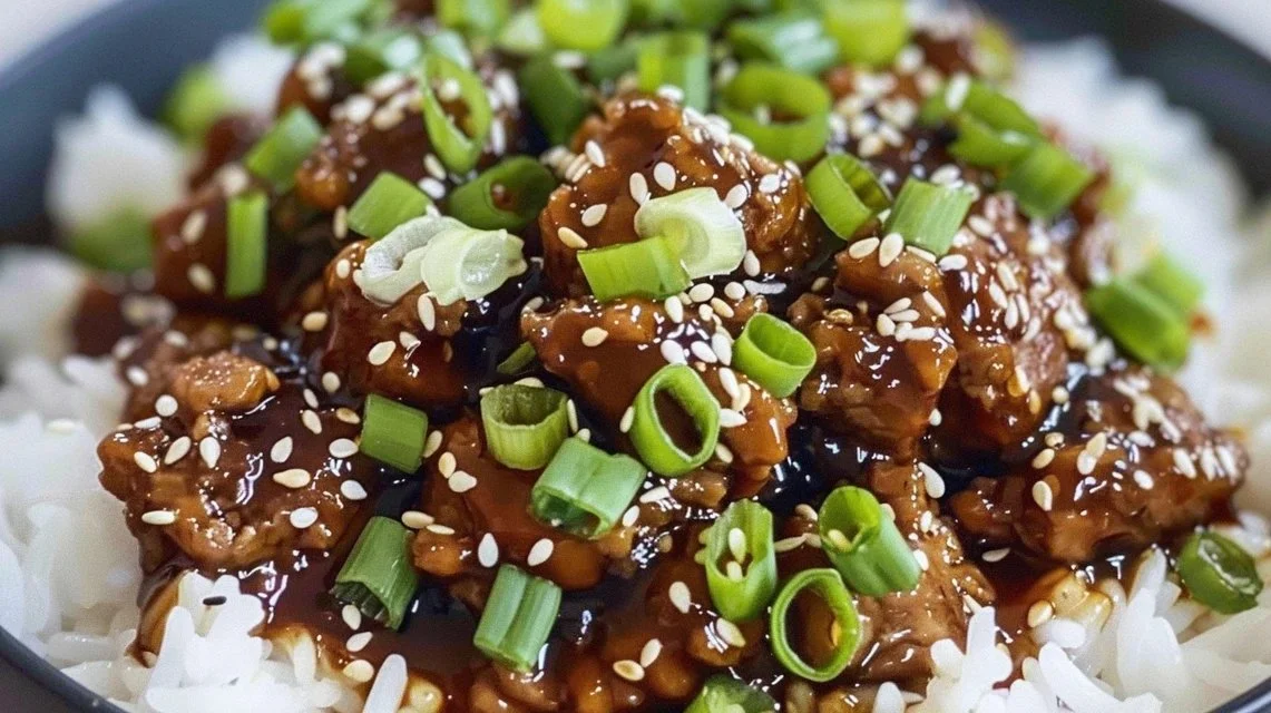 Sesame Ground Chicken
