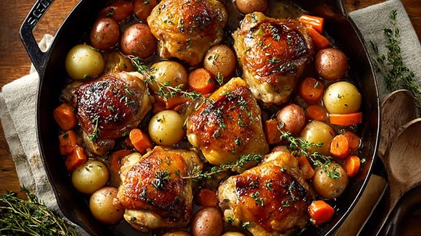 Sheet Pan Chicken Thighs Recipe