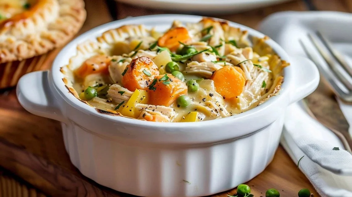 Slow Cooker Chicken Pot Pie