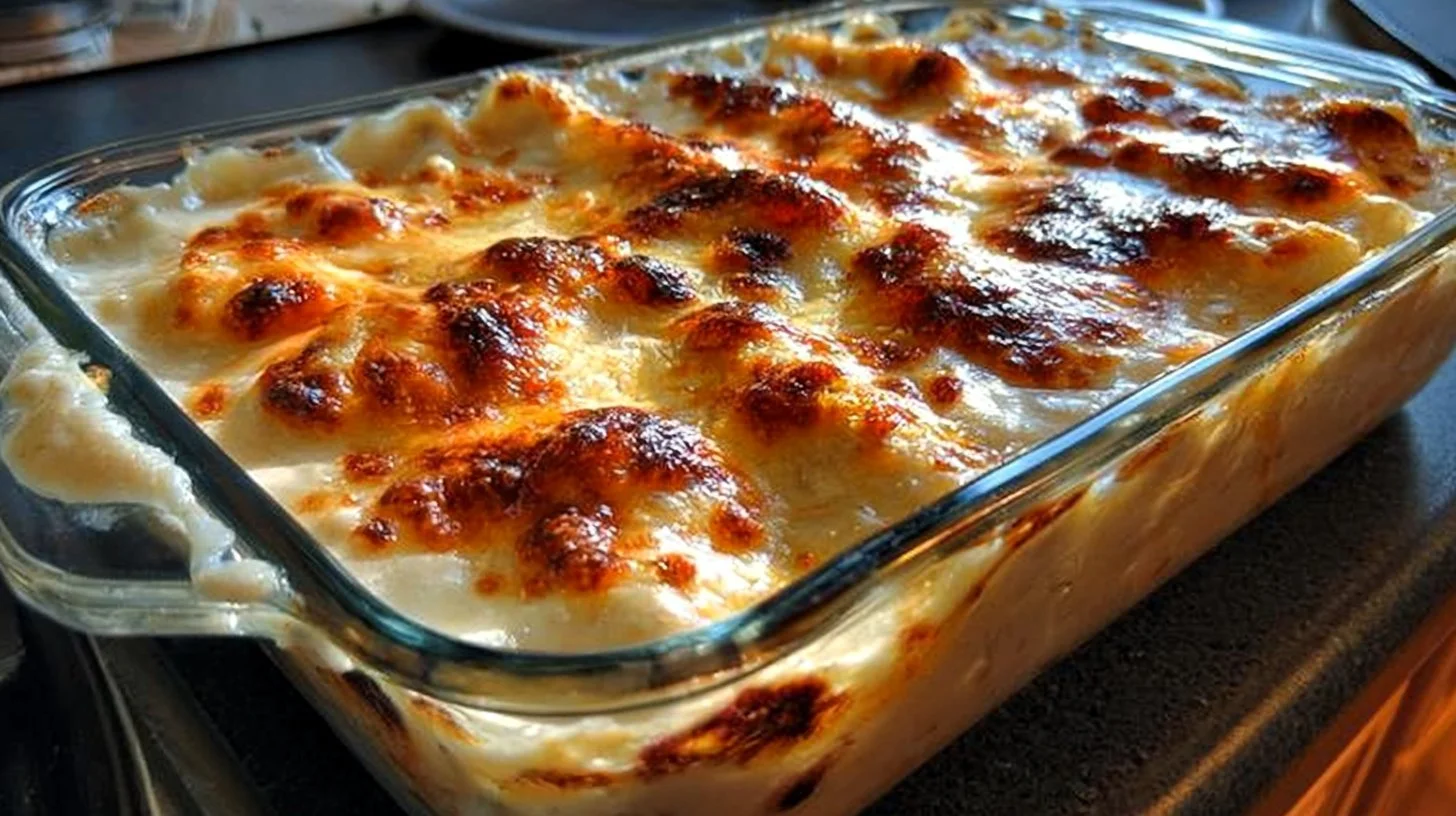 Creamy White Chicken Enchiladas